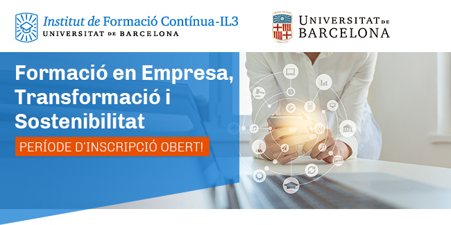 IL3-UB · Formació en Empresa, Transformació i Sostenibilitat