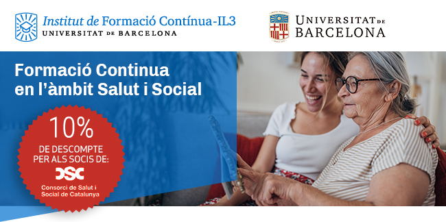 IL3-UB · Formació Contínua en l'àmbit Salut i Social
