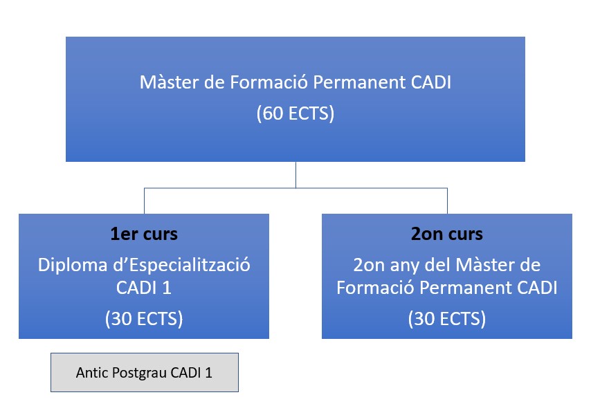 diagrama cursos cadi