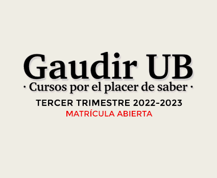 Gaudir UB. Cursos por el placer de saber