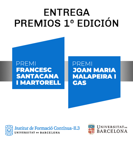 Premios IL3-UB a la innovación en la formación continua 