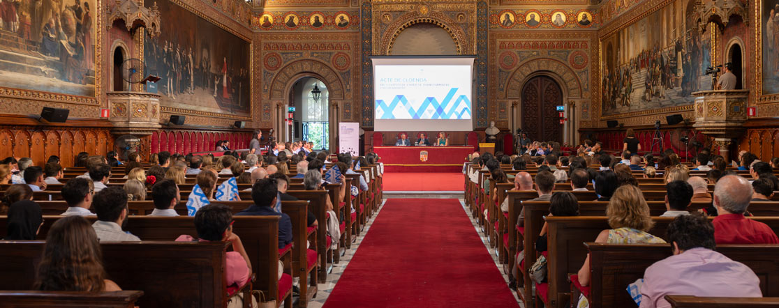 Acto de clausura de los cursos del Área de Transformación y Sostenibilidad