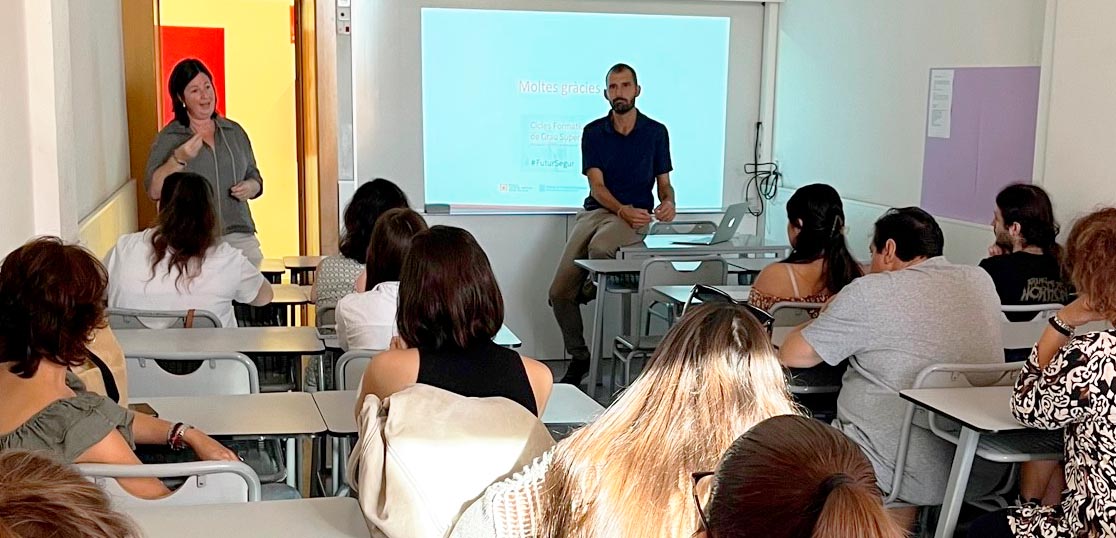 Empieza el ciclo formativo en Educación Infantil del IL3-UB y la Fundación Collserola