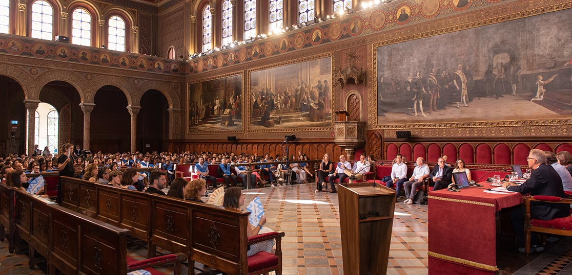 El IL3-UB celebra la clausura de los cursos de las áreas de Sostenibilidad y Cultura 2022-23