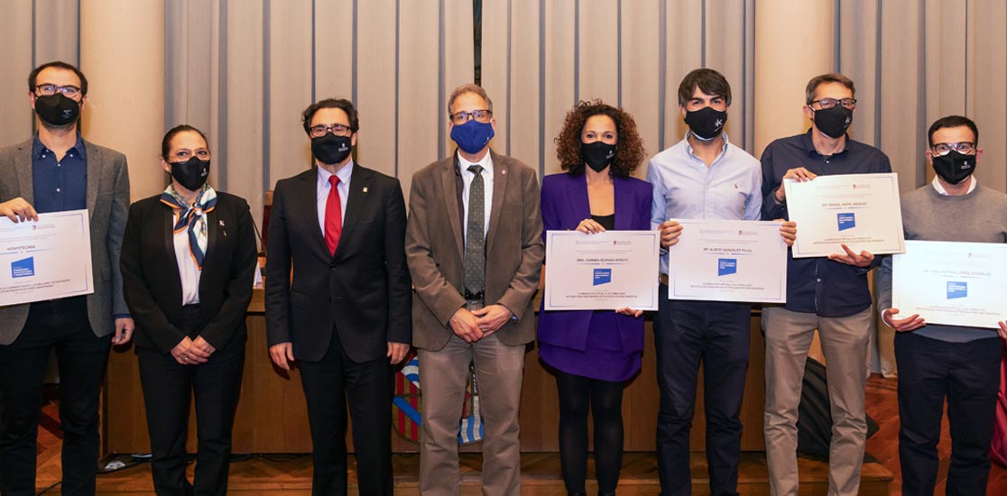 Se celebra la entrega de Premios IL3-UB Francesc Santacana i Martorell y Joan María Malapeira i Gas en la innovación en formación continua